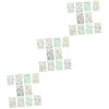 Baluue 3sets Nail Art Strips for Patrick's Day Festival Decorative