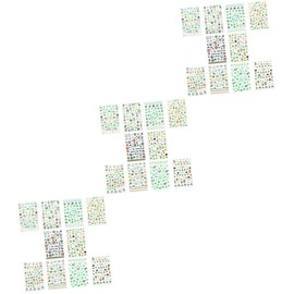 Baluue 3sets Nail Art Strips for Patrick's Day Festival Decorative Decals PVC 10sheets*3