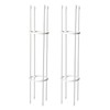 2 Sets Vines Climbing Support Balcony Outdoor Steel Pipe Plant