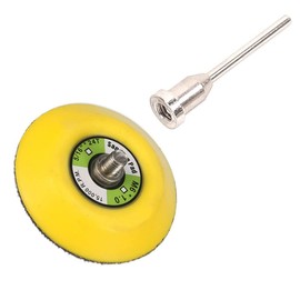 75mm Sanding Pad Φ75mm Diameter Magic Pad Plastic 1pcs/2pcs 6MM Thread 3MM Shank Φ3" Sanding Pad Plastic Pie Magic Pad (1 PCS)