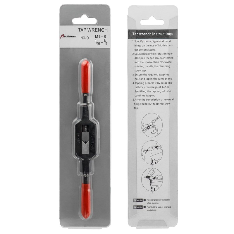 Wolfride Tap Handle, Tap Holder, Tap Wrench for Screw Taps,