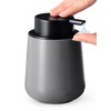 Bosilunlife Ceramic Soap Dispenser for Kitchen & Bathroom, 11 oz