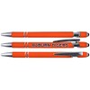 Greeting Pen Auburn Soft Touch Coated Metal Pen 4 Pack