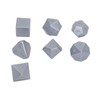7 Pcs LED Dice Set Red Blue Yellow Green Glowing