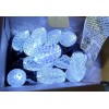Gemmy 5286320 Lightshow 24-Count 23-ft Multi-function White LED Christmas String