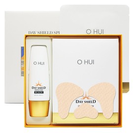 O HUI Day Shield Perfect Sun Red/Black Special Set - Patch, Sun Red Special