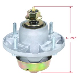 NIDAIFEI AM144377 Spindle Assembly Replaces AM144377, AM131680, AM135349, AM124498 for John Deere LT180, LT190, LX280, LX289, X324, X500, X530, X534, Z540M, Z435, Z465, SST16 Tractors