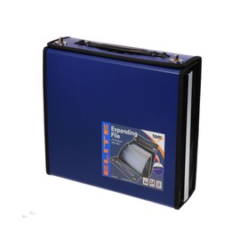Tiger Elite Heavy Duty Expanding File A4 24 Pockets - Color: None