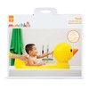 Munchkin Duck Inflatable Baby Bathtub for Babies 6-24 Months, White