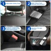 Car Seat Protector, 2 Pack Large Car Seat Protectors for