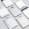 BESTYASH Bloc de Notas Autoadhesivas Transparentes Pet para Uso Diario