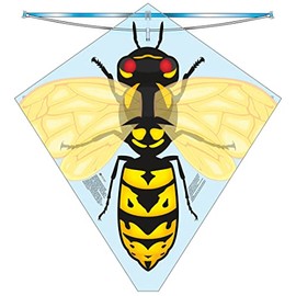 X Kites Buzz Kites® Hornet Poly Diamond Kite, 28 Inches Tall