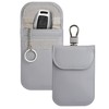 Teskyer 2 Pack Faraday Pouch for Car Keys, Keyless Car