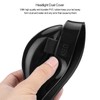 2pcs 90mm Headlight Dust Cap Rubber Housing Seal Cap for