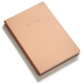 Academic Diary 2024-2025 Week to View, A5 Mid Year Weekly Planner, 18Months Diary for Teacher, Students, Work& Home, July 2024 - December 2025, Soft Cover (Pink)