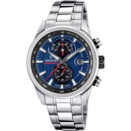 Festina Sport Watch F20694/5, Blue, Men's chronograph