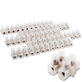 Innfeeltech Wire Connector Terminal, X3 Terminals Quick Connector Wire Terminal Blocks Plastic Wire Connectors, 20 A, Pack of 5