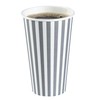 Restaurantware 16 Ounce Disposable Coffee Cups With Lids, 20 Hot