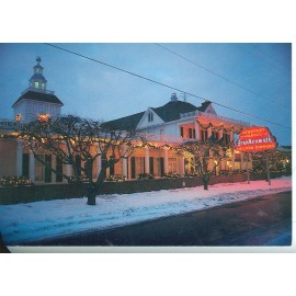 FRANKENMUTH, MICHIGAN ZEHNDER'S RESTAURANT CHRISTMAS ON POSTCARD (CD#72*)