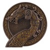Veronese Celtic Dragon Wall Display Bronzed