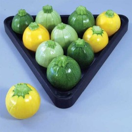 CZ Grain Cue Ball Squash 10 Seeds for Planting Exotic Pool Ball Sized Edible Squash