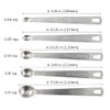 BERYLER 1Pack Mini Measuring Spoons Set, Heavy Duty Stainless Steel