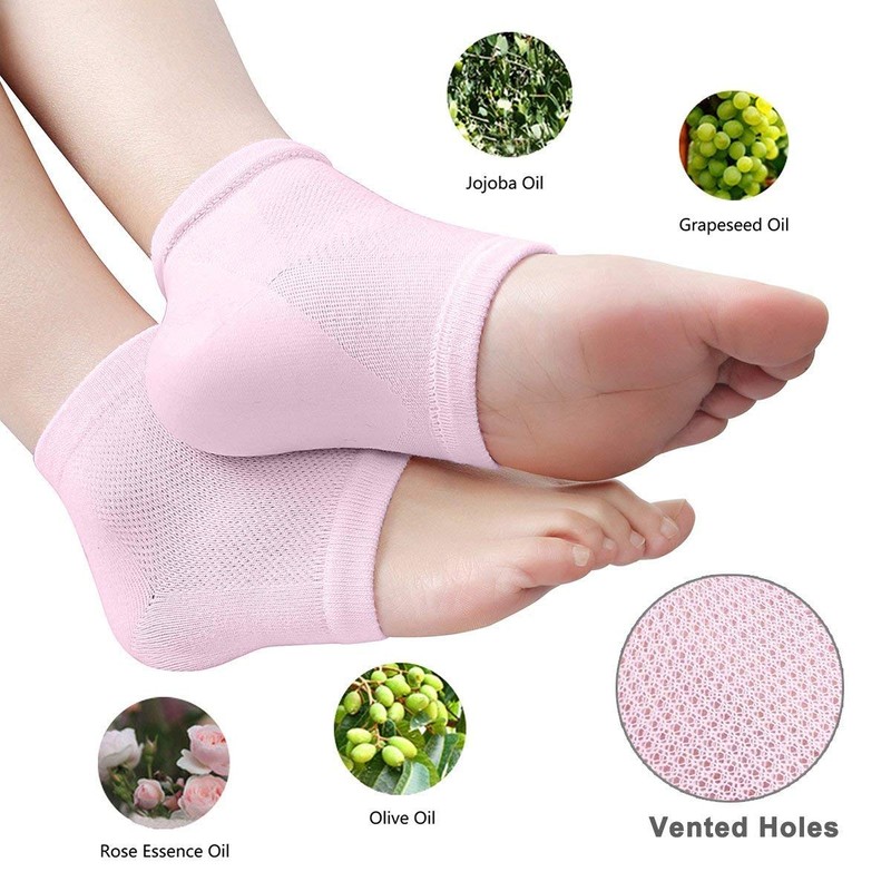 Codream Vented Moisturizing Socks Lotion Gel for Dry Cracked Heels,