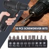 Total 3 Pcs Right Angle Drill Attachment，2 Pcs 105 Degree