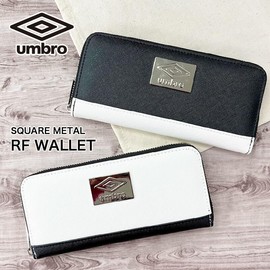 K-PARTS umbro Square Metal Long Wallet, Round Zipper, Umbro Wallet, Zipper, Simple, Card Storage, Men's, Women's, Unisex, Sports, Kids, School, School, School, Commute, Fashionable, Popular, Boys,