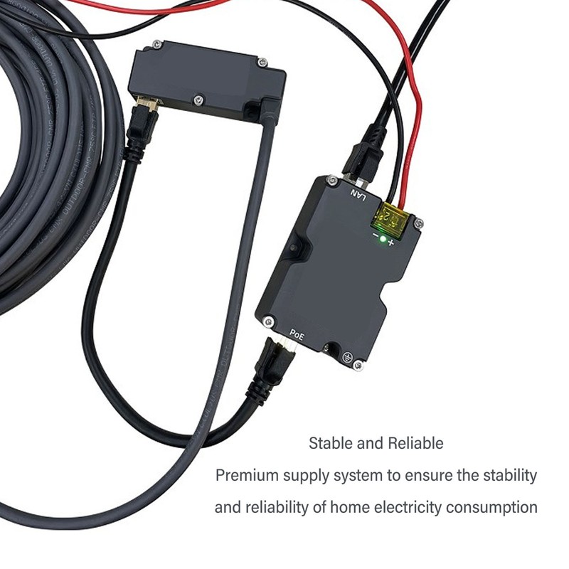 PoE Injector Efficient Power Supply Safe Replacement GigE Passive PoE