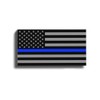 Blue LINE American Flag Subdued Sticker Decal Lives Matter -