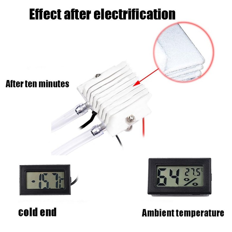 144W Semiconductor Refrigeration Cooler Kit - DIY Peltier Cooler 12V