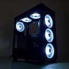 APEVIA CO12L-WH Cosmos 120mm White LED Ultra Silent Case Fan