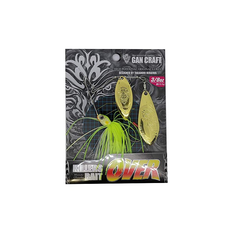 GAN CRAFT(ガンクラフト) ルアー キラーズベイトOVER 3/8oz #05 G Gekichar.