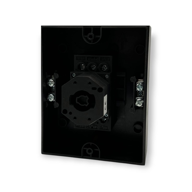 EKABEL24 Main Switch with Housing and Emergency Stop Function, Reliable