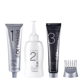 Clairol Perfect 10 by Nice'n Easy Permanent Hair Dye, 4 Dark Brown Hair Color, 1 Count