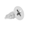 200Pcs Self Drilling Screw Countersunk Cross Stainless Steel 13mm Length