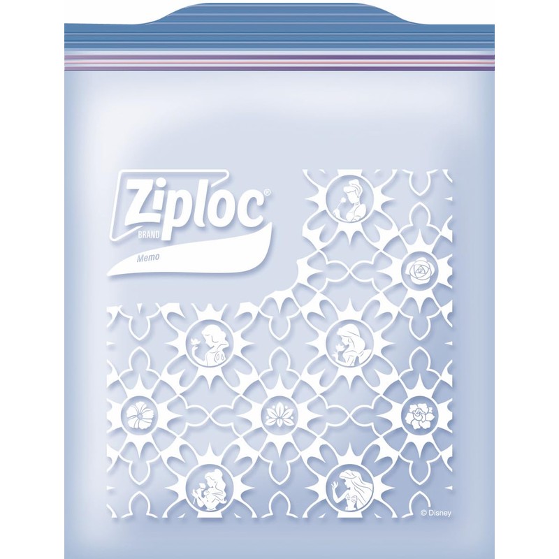 [Limited Design] Ziploc Freezer Bags, M, 40 Sheets x 2