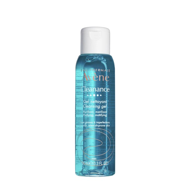 Eau Thermale Avene - Cleanance Cleansing Gel - Soap-Free Cleanser for Face & Body - For Blemish-Prone Skin - 3.3 fl.oz.