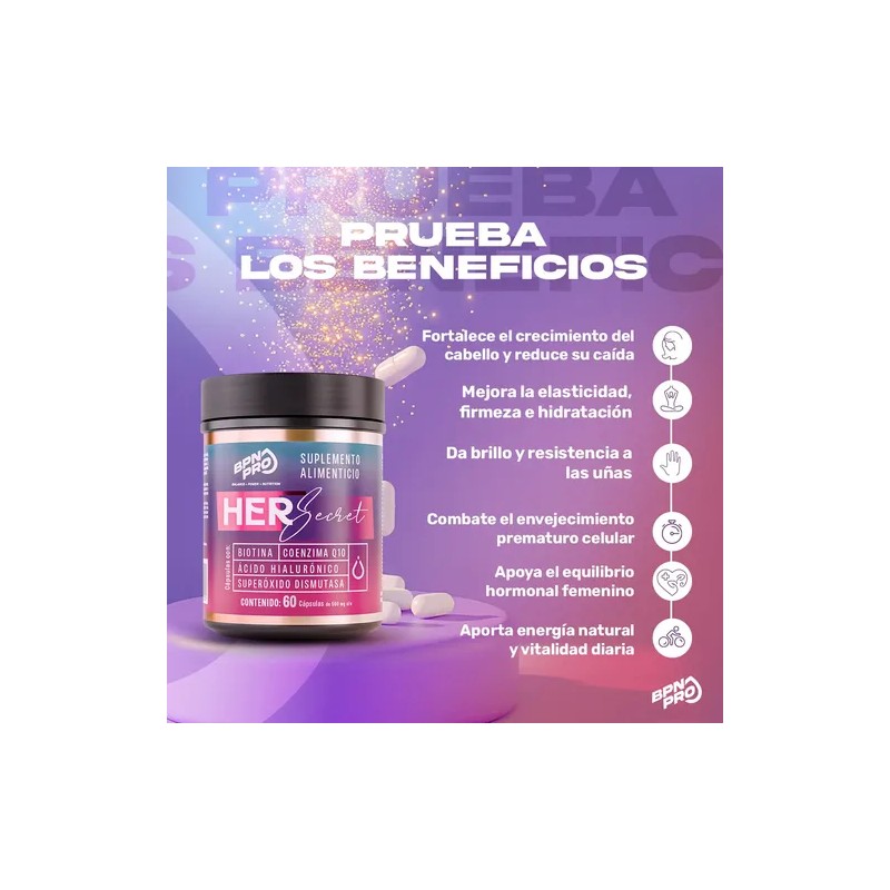 Vitaminas Cabello Piel Uñas Biotina Colageno Coenzima Q10 E