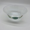 Set of 3 Mixing Bowls Set Clear Plastic Round Salad