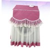 iplusmile Delicate Washing Machine Cover Purple Washer Protector for Home