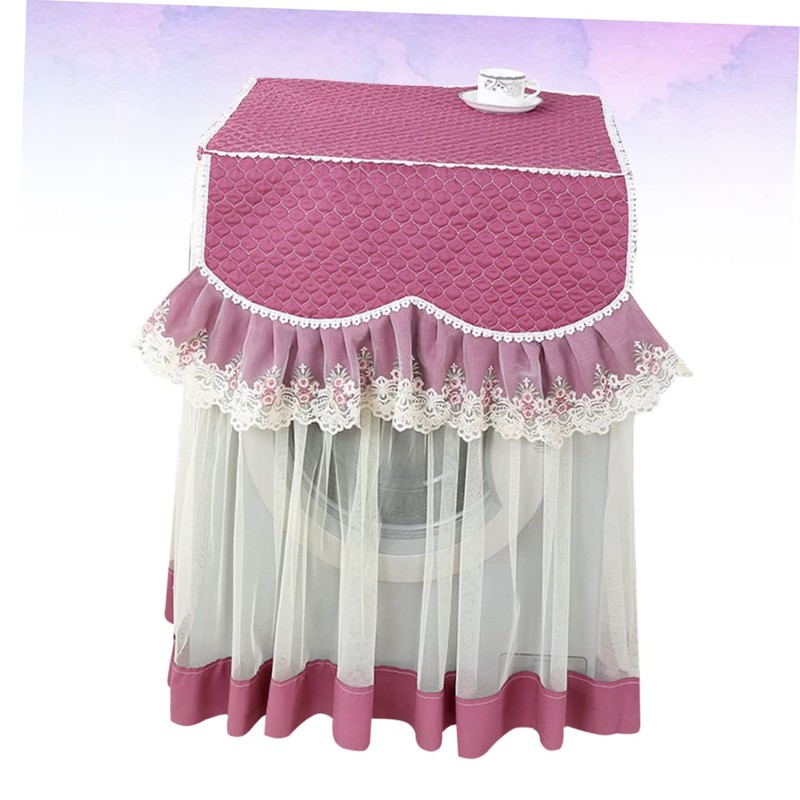 iplusmile Delicate Washing Machine Cover Purple Washer Protector for Home