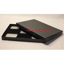 AIR-TITE PB5 AIR-TITE 1 GRAM Silver Bar Round Holder Capsule Case & Display Storage Box