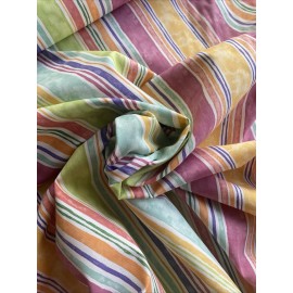 Robert Allen Home Fabric DuPont Teflon Striped Upholstery Drapery Pillows Decor