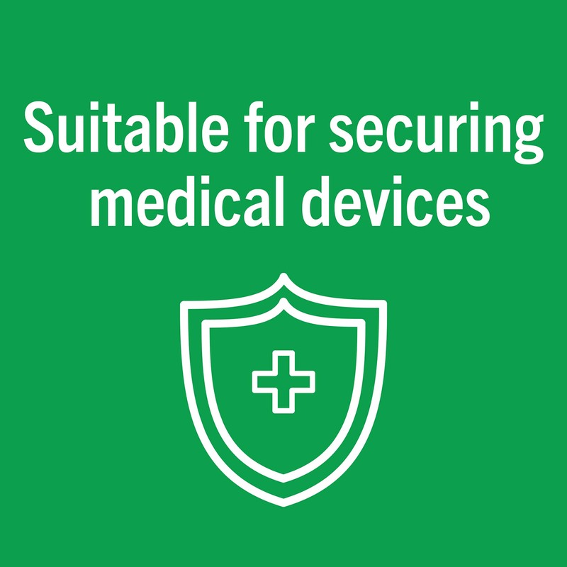Nexcare Flexible Clear Tape, Waterproof Transparent Medical Tape, Secures Dressings