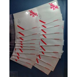 C&L 20pc Jewelry/Gift Clear Unsealed Self Adhesive Easy Peel and Seal 3x4.75"