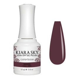 KIARA SKY Gel Polish | Soak-Off All In One 0.5 fl oz | G5065 Ghosted (Purple Wine Shade)