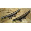 2 Cast Iron Antique Style Boat Cleats Coat Hooks -