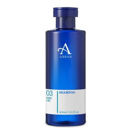 Arran Sense of Scotland Seaweed & Sage Hair Shampoo (300ml/10.1floz) Refreshing & Bright with Natural Sea Salt, Mineral-Rich Seaweed & Essential Oils